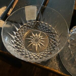 Vintage Arcoroc Decorative Glass Bowl. 1960’s. Made in France set of two